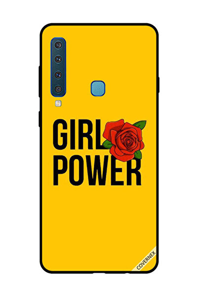Covernex غطاء حماية لهاتف سامسونج جالاكسي A9 2018 - قوة الفتاة الصفراء