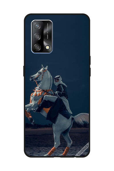 Covernex غطاء حماية لهاتف OPPO A74/F19 4G شاب على حصان