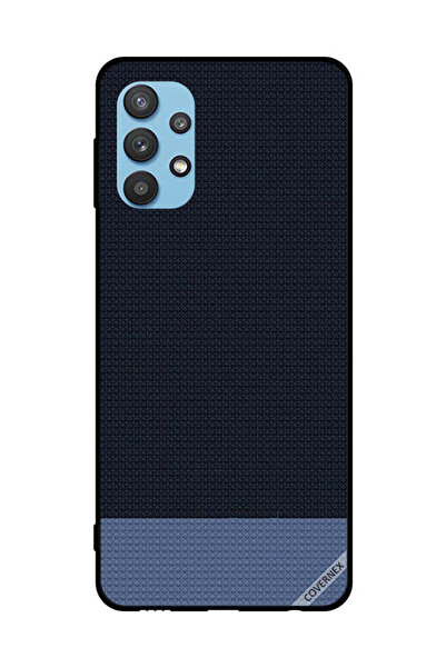 Covernex غطاء حماية لهاتف سامسونج جالاكسي M32 5G بنقشة أشكال منقطة باللون الأزرق