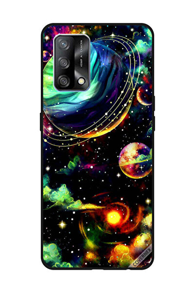 Covernex غطاء حماية لهاتف OPPO A74/F19 4G - نباتات زحل