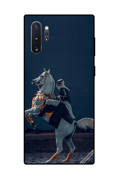 Covernex غطاء حماية لهاتف سامسونج جالاكسي نوت 10 بلس - شاب على حصان