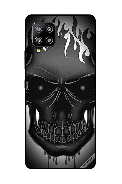 Covernex غطاء حماية لهاتف سامسونج جالاكسي M42 5G برسومات جمجمة