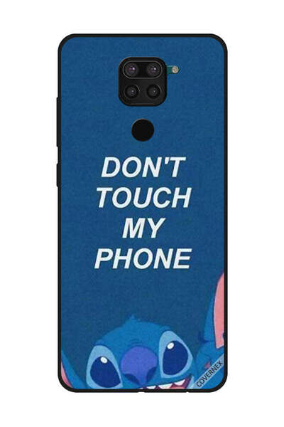 Covernex غطاء حماية لهاتف شاومي ريدمي نوت 9 - لا تلمس هاتفي - أزرق