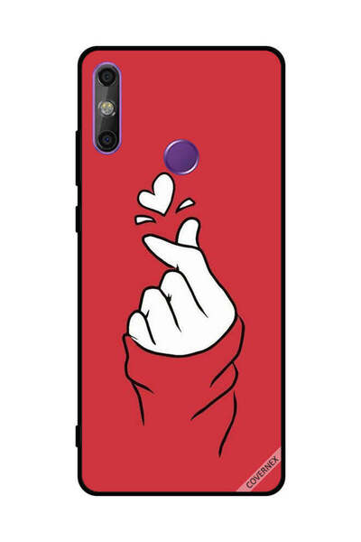 Covernex غطاء حماية لهاتف هواوي إنجوي 20E سناب لوف أحمر