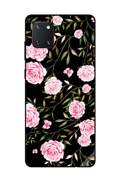 Covernex غطاء حماية لهاتف سامسونج جالكسي نوت 10 لايت - ورود وردية في باقات من...