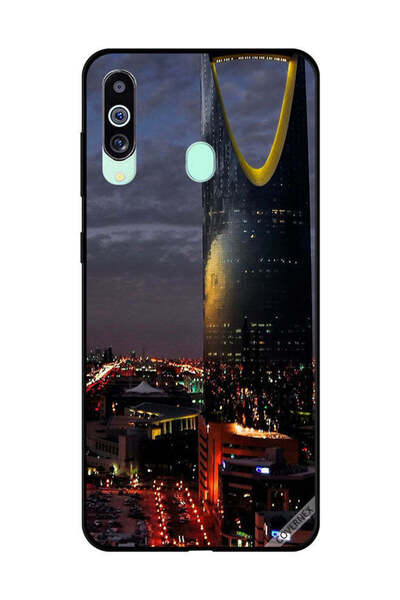 Covernex غطاء حماية لهاتف سامسونج جالاكسي M40 منظر برج الفيصلية في المساء