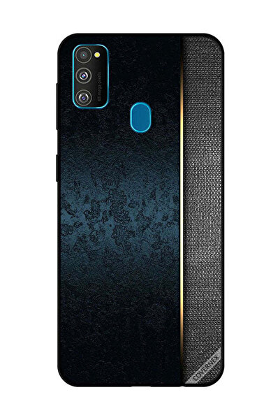 Covernex غطاء حماية لهاتف سامسونج جالاكسي M30s بنقشة جلد أخضر داكن