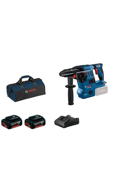 Bosch GBH 18V-28 C 2x4.0Ah Çift Akülü Kırıcı Delici