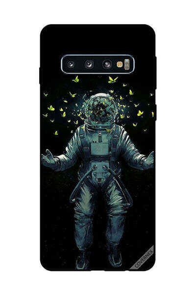 Covernex غطاء حماية لهاتف سامسونج جالاكسي S10 - غواص وفراشات