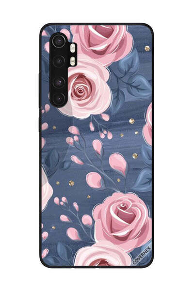 Covernex غطاء حماية لهاتف شاومي مي نوت 10 لايت - قلب وردي لامع