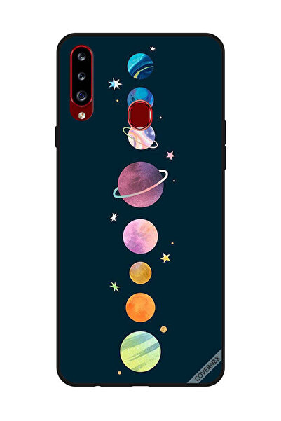 Covernex غطاء حماية لهاتف سامسونج جالاكسي A20s - الفضاء والنجوم