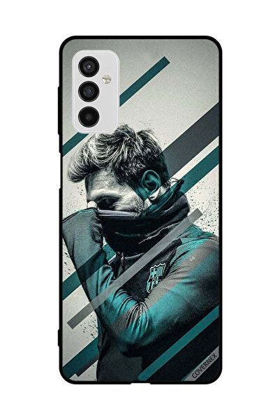 Covernex غطاء حماية لهاتف سامسونج جالاكسي M52 5G وجه ميسي المختبئ