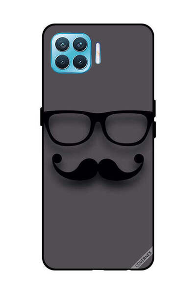 Covernex غطاء حماية لهاتف OPPO F17 Pro أسود زجاجي وشارب