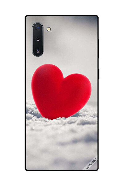 Covernex غطاء حماية لهاتف سامسونج جالكسي نوت 10 بتصميم قلب أحمر جميل