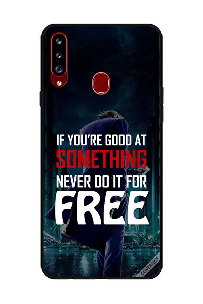 Covernex غطاء حماية لهاتف سامسونج جالكسي A20s إذا كنت جيدًا في شيء ما