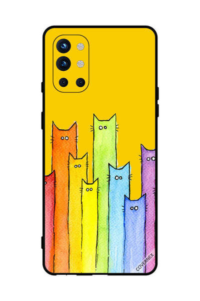 Covernex غطاء حماية لهاتف OnePlus 9R بتصميم دمية قطة