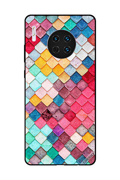 Covernex غطاء حماية لهاتف هواوي ميت 30 بنمط مربع ماسي