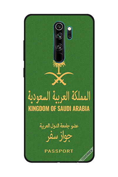 Covernex غطاء حماية لهاتف شاومي ريدمي نوت 8 برو - جواز سفر المملكة العربية ال...