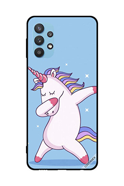 Covernex غطاء حماية لهاتف سامسونج جالاكسي M32 5G يونيكورن داب بلو