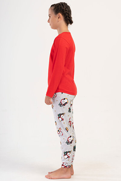 VİENETTA Girl's Long Sleeve Pajama Set (9-10/15-16), 405330
