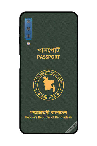 Covernex غطاء حماية لهاتف سامسونج جالاكسي A7 2018 - جواز سفر بنغلاديشي