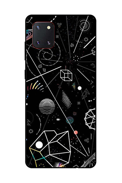 Covernex غطاء حماية لهاتف سامسونج جالكسي نوت 10 لايت بأشكال هندسية