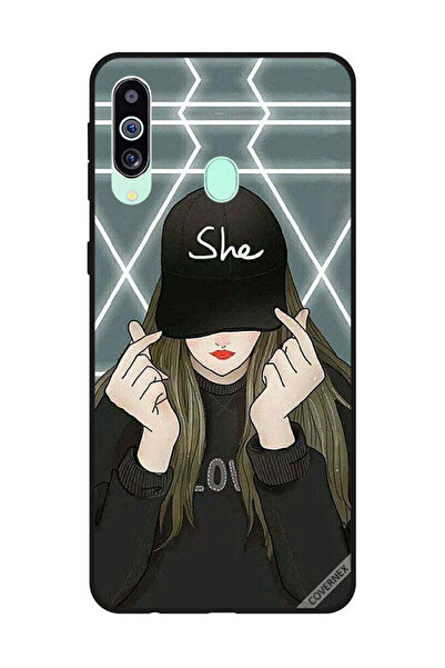 Covernex غطاء حماية لهاتف سامسونج جالاكسي M40/A60 مع غطاء للرأس
