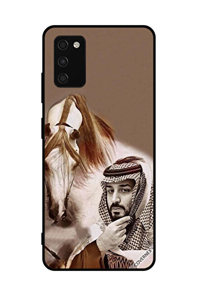Covernex غطاء حماية لهاتف سامسونج جالاكسي A03s 4G محمد بن سلمان أمام حصان