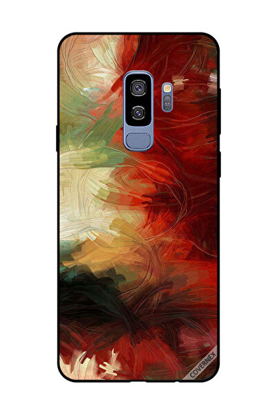 Covernex غطاء حماية لهاتف سامسونج جالاكسي S9 بلس مع خلفية فنية