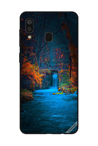 Covernex غطاء حماية لهاتف سامسونج جالاكسي A30 - شلال أزرق