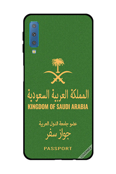 Covernex غطاء حماية لهاتف سامسونج جالاكسي A7 2018 جواز سفر المملكة العربية ال...