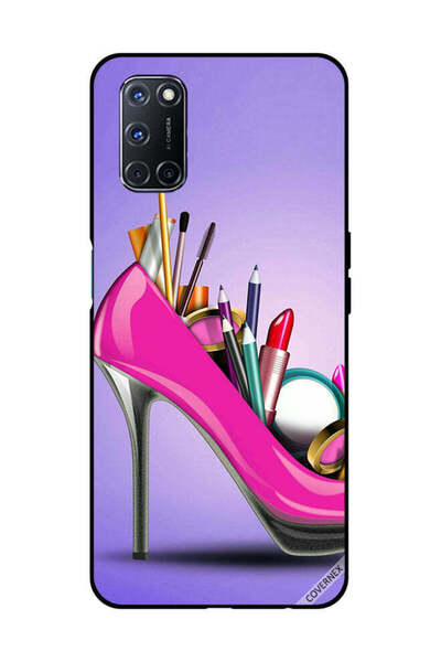 Covernex Protective Case Cover For OPPO A52/A72/A92 Shoe With Makeup