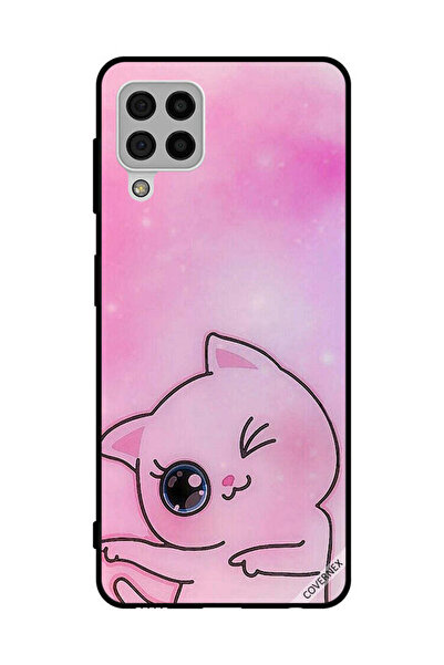 Covernex غطاء حماية لهاتف سامسونج جالاكسي A22 4G - قطة صغيرة