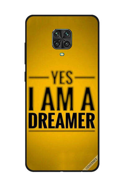 Covernex غطاء حماية لهاتف شاومي ريدمي نوت 9S/9 برو - نعم أنا حالم