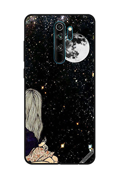 Covernex غطاء حماية لهاتف شاومي ريدمي نوت 8 برو مع صورة القمر