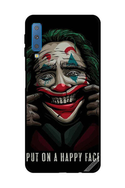 Covernex غطاء حماية لهاتف سامسونج جالاكسي A7 2018 مع وجه سعيد