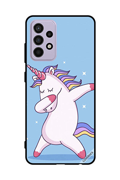 Covernex غطاء حماية لهاتف سامسونج جالاكسي A52s 5G يونيكورن داب بلو