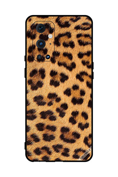 Covernex غطاء حماية لهاتف OnePlus 9 Pro بنقشة جلد النمر باللونين الأسود والبني