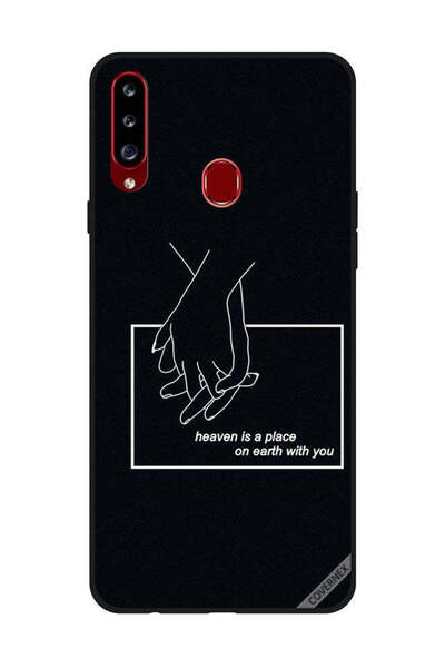 Covernex غطاء حماية لهاتف سامسونج جالكسي A20s الجنة مكان على الأرض معك