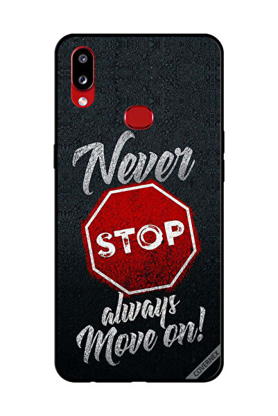 Covernex غطاء حماية لهاتف سامسونج جالكسي A10s لا تتوقف أبدًا، تحرك دائمًا