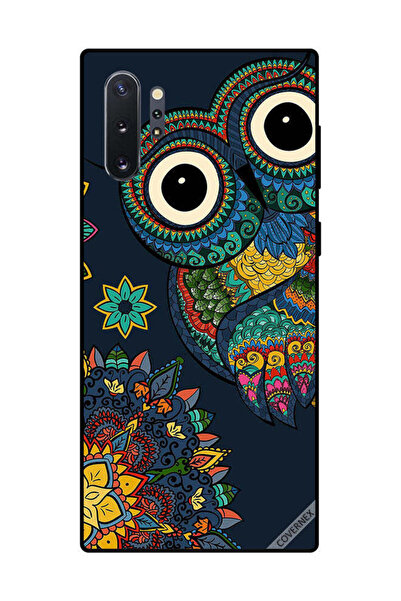 Covernex غطاء حماية لهاتف سامسونج جالكسي نوت 10 بلس بتصميم بومة زهرية