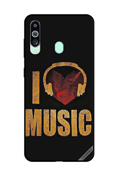 Covernex غطاء حماية لهاتف سامسونج جالاكسي M40 - أنا أحب الموسيقى فينتاج