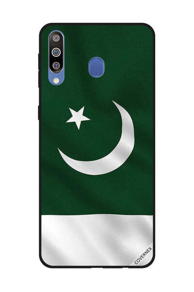 Covernex غطاء حماية لهاتف سامسونج جالاكسي M30 علم باكستان عمودي