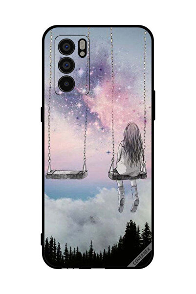 Covernex غطاء حماية لهاتف Oppo Reno6 5G فتاة حزينة وحيدة