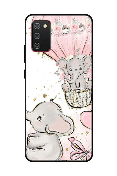 Covernex غطاء حماية لهاتف سامسونج جالاكسي A02s/F02s بطبعة فيل صغير