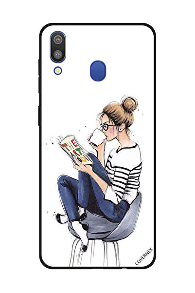 Covernex غطاء حماية لهاتف سامسونج جالكسي M20 جاهز للكتاب الفني