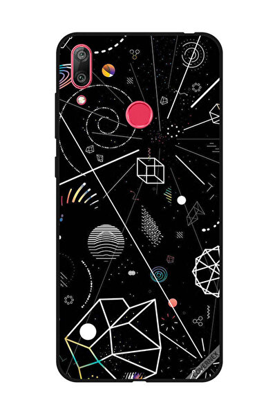 Covernex غطاء حماية لهاتف هواوي Y7 Prime 2019 - أشكال هندسية