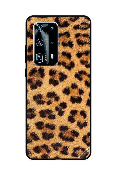 Covernex غطاء حماية لهاتف هواوي بي 40 برو بلس بنقشة جلد النمر باللونين الأسود...