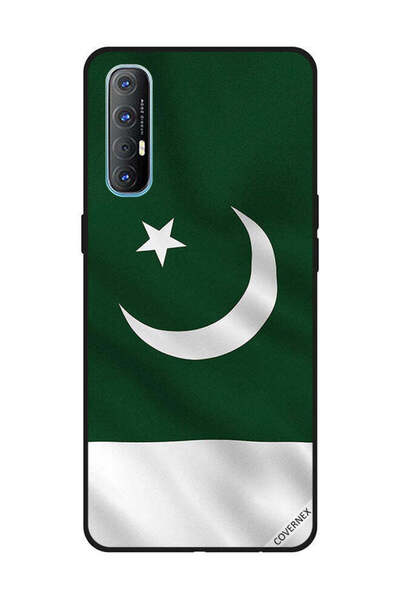 Covernex غطاء حماية لهاتف OPPO Reno 3 Pro علم باكستان عمودي