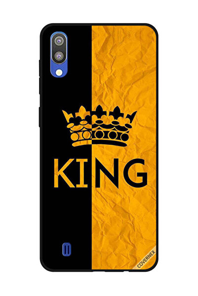 Covernex غطاء حماية لهاتف سامسونج جالاكسي M10 كينج أسود وأصفر